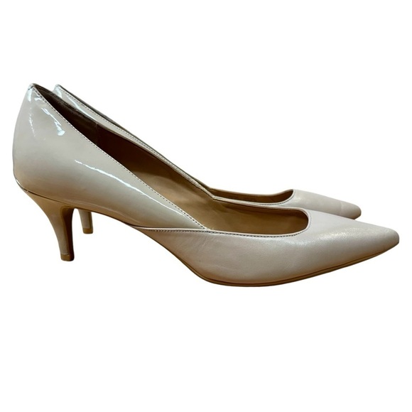 Calvin Klein Nude Basic Style Thin Low Heel Womens Size 9 - Picture 1 of 7